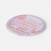 彼女の誕生日時代の誕生日パーティーで ペーパープレート (アングル)