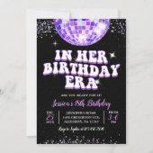 彼女の誕生日時代の誕生日パーティーで 招待状 (正面)