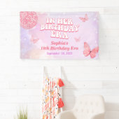 彼女の誕生日時代の誕生日パーティーで 横断幕 (インサイチュ)