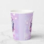 彼女の誕生日時代の誕生日パーティー紙カップ 紙コップ (左)