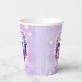 彼女の誕生日時代の誕生日パーティー紙カップ 紙コップ (右)