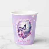 彼女の誕生日時代の誕生日パーティー紙カップ 紙コップ (正面)