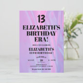 彼女の誕生日時代13th誕生日パーティーで 招待状 (スタンド正面)