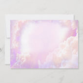 彼女の誕生日時代18th誕生日パーティーで サンキューカード (裏面)