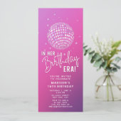 彼女の誕生日時代，時代パーティー，時代パーティー写真 招待状 (スタンド正面)