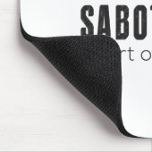 彼女の責任能力のマウスパッドを始動させて下さい マウスパッド (コーナー)