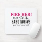 彼女の責任能力のマウスパッドを始動させて下さい マウスパッド (マウス)