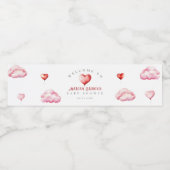 彼女の赤ちゃんシャワーに少し恋人がいる ペットボトルラベル (シングルラベル)