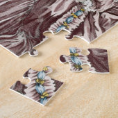 彼女の足を洗浄している上品な女性はめっきします32をからの「 ジグソーパズル (側面)