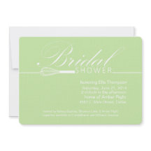 彼女の遠くにでモダンなブライダルシャワーの招待状を払って下さい