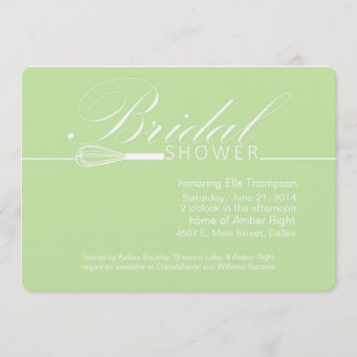 彼女の遠くにでモダンなブライダルシャワーの招待状を払って下さい 招待状