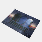 彼女の銀のマントルの装飾 ドアマット (アングル)