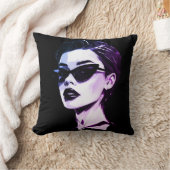 彼女の開花の枕カバー – ホームデコールの力を与える クッション (ブランケット)