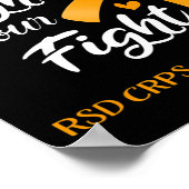 彼女の闘いは私たちの闘い RSD+CRPS啓発 ポスター (角)