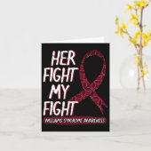 彼女の闘いは私の闘い ウィリアムス-ビューレン ウィリアムス カード (黄色い花)