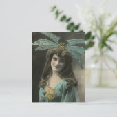 彼女の頭の上に ポストカード (スタンド正面)