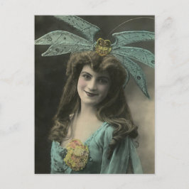 彼女の頭の上に ポストカード