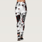 彼女の頭部とを離れて レギンス (裏面)