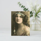 彼女の髪の真珠 ポストカード (スタンド正面)