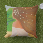 彼女の髪の花 アウトドアクッション (芝生)