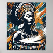 彼女の魂のリズム – ドラムの部族の女王II ポスター (正面)