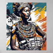 彼女の魂のリズム – Tribal Queen of the Drum I ポスター (正面)