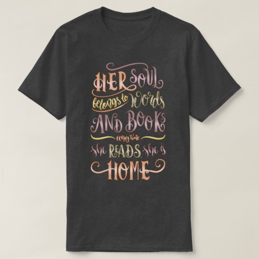 彼女の魂 Tシャツ (デザイン正面)