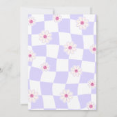 彼女の10代の若者年版誕生会で 招待状 (裏面)