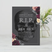 彼女の20代に乾杯（RIP）パーティー 招待状 (スタンド正面)