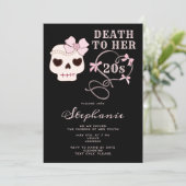 彼女の20年代ディスコ女性のカーボーイスカル30歳への死 招待状 (スタンド正面)