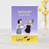 彼女の60番目の誕生日 カード (黄色い花)