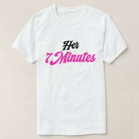 彼女の7分 カップルおそろいTシャツ メンズ Tシャツ (デザイン正面)