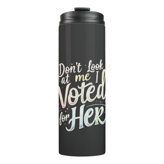 彼女のKamala Harrisに投票した私を見ない タンブラー (正面)