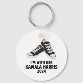 彼女のKamala Harris Support Kamala Harrisと一緒にいる キーホルダー