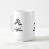 彼女のKamala Harris Support Kamala Harrisと一緒にいる コーヒーマグカップ (正面左)