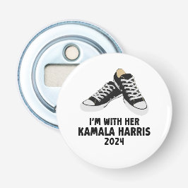 彼女のKamala Harris Support Kamala Harrisと一緒にいる 栓抜き