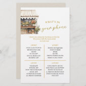 彼女はあなたの電話ゲームの中にあるものを市場から外れている (正面/裏面)