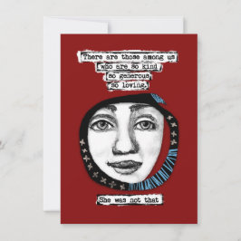 彼女はあのグリーティングカードではなかった カード