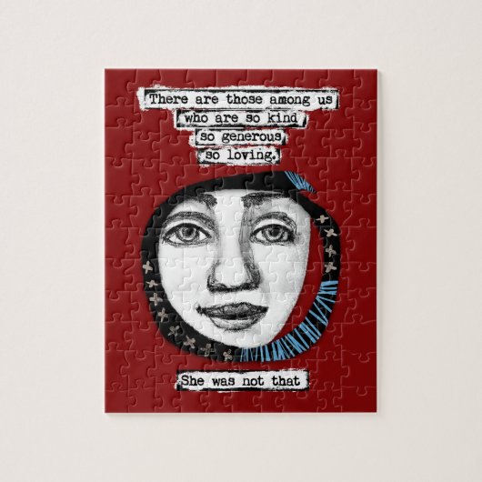 彼女はあのジグソーのパズルじゃない ジグソーパズル (縦)