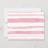 『彼女はうっかりと』ブライダルシャワーのお礼のカード サンキューカード (裏面)