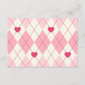 彼女はおむつラッフルの上のさくらんぼだ エンクロージャーカード (裏面)