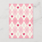 彼女はおむつラッフルの上のさくらんぼだ エンクロージャーカード (裏面)