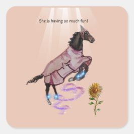 彼女はおもしろいだ！ スクエアシール