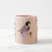 彼女はおもしろいだ！ ツートーンマグカップ (中央)