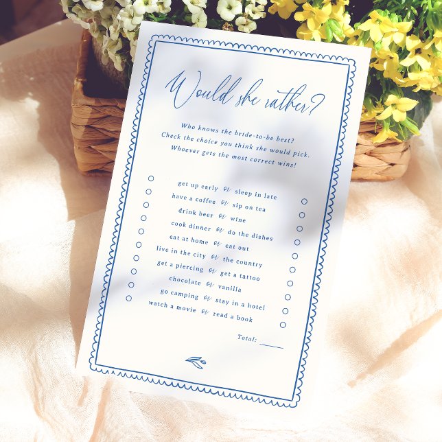 彼女はお洒落むしろブライダルシャワー試合を望む (Card Front Mock-up)