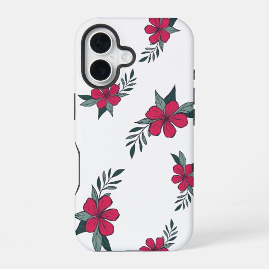 彼女はかわいらし iPhone 16ケース (裏面)