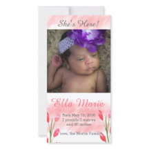 彼女はここにいる春の花の誕生発表