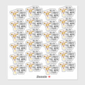 彼女はこのカウボーイリラックス可愛いカウプンビジネスを獲得した シール (シート)