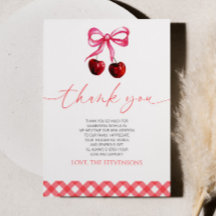 彼女はさくらんぼオントップボウさくらんぼベビーシャワー