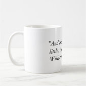 "彼女はしかしあり、が、少し、激しいです。" コーヒーマグカップ (左)